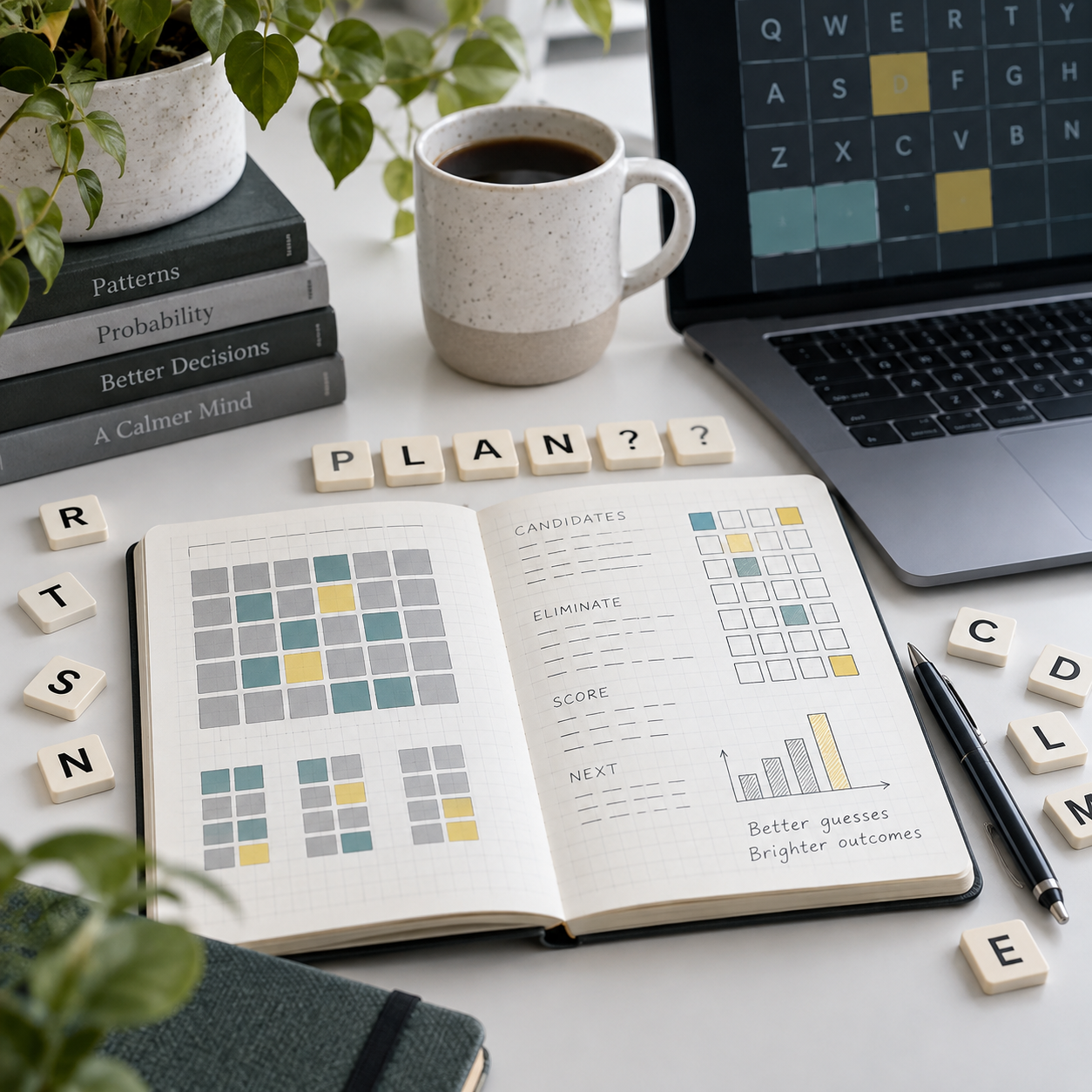 Don't Wordle: an optimiser